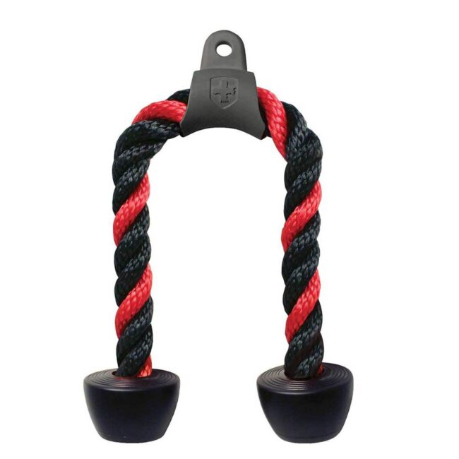 hrb-415-01.jpg Harbinger Tricep Rope – Black/Red – 66 cm in UAE