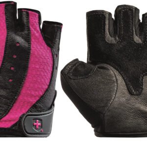 Harbinger Gym Exercise Glove Pro Wash & Dry - Black/Pink - 361507