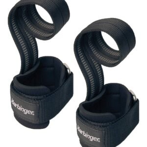 Harbinger Big Grip Pro Lifting Straps - Black