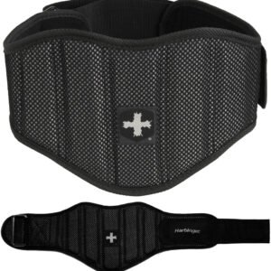 Harbinger Gym Exercise Belt Firm Fit Contoured Belt - Black - 360999