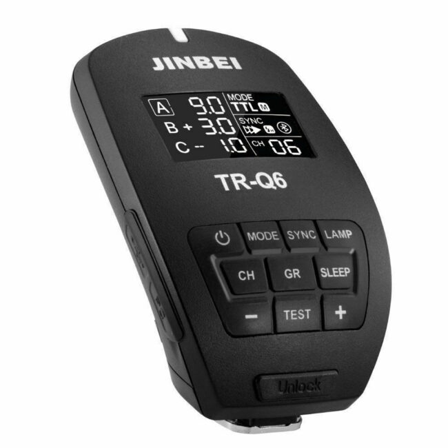 Jinbei Tr-Q6C Blue Tooth Smart Transmitter F/Canon in UAE