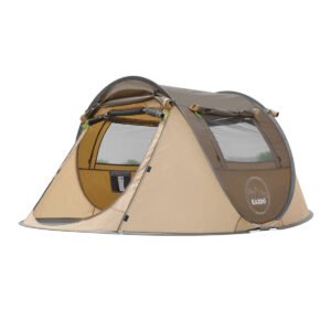 Kazoo 4 person pop up tent coffee