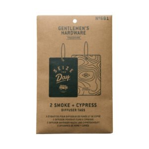 Gentlmens Hardware Smoke & Cypress Car Diffuser