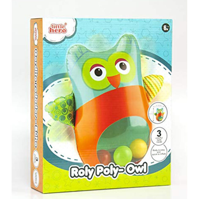 Little Hero Roly Poly – Owl – multi color in UAE