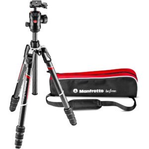 Manfrotto Manfrotto Befree GT Travel Carbon Fiber Tripod with 496 Ball Head Twist Lock