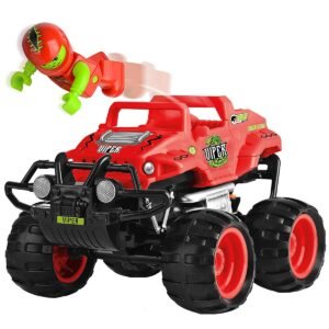 Monster Smash Ups Viper Truck With Rechargeable Battery - Red