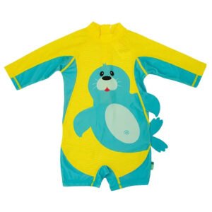 Zoocchini One Piece Surf Swimsuit - Seal - 2T/3T