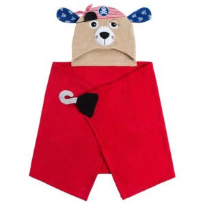Zoocchini Hooded Towel - Pedro the Pirate Dog