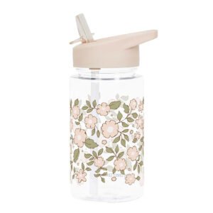 A Little Lovely Company Drink Bottle - Blossoms - Pink