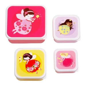 A Little Lovely Company Lunch & Snack Box Set - Fairies