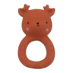 A Little Lovely Company Teething Ring Deer