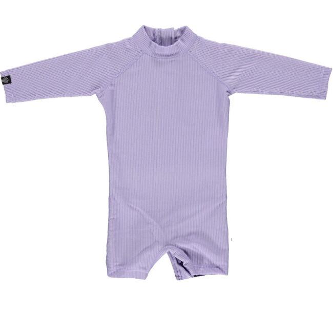 Beach&Bandits Lavender Ribbed Baby Swimsuit – XS in UAE