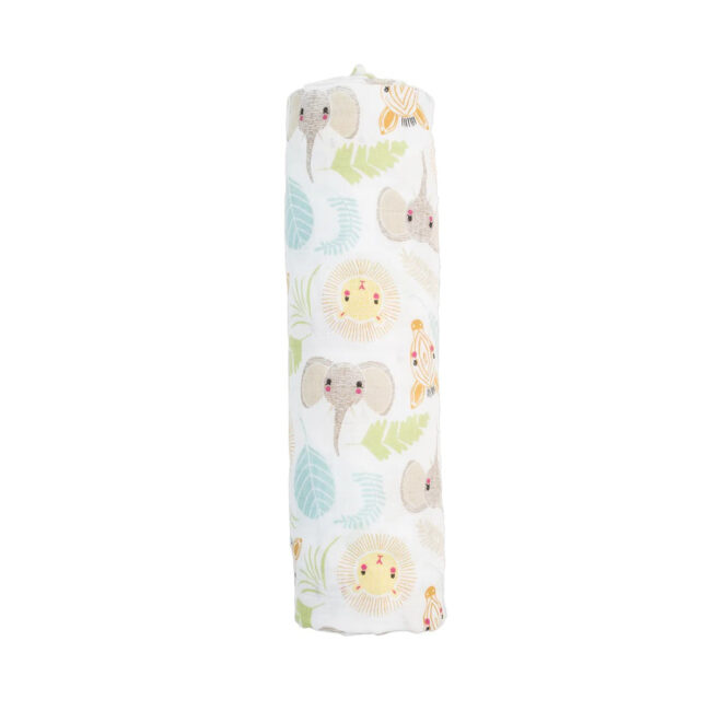 Lulujo Lulujo Muslin Swaddle – Jungle in UAE