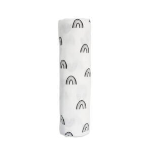 Lulujo Bamboo Swaddle - Posies