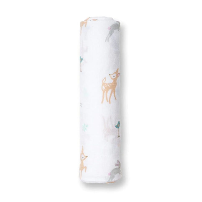 Lulujo Muslin Swaddle – Little Fawn in UAE