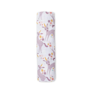 Lulujo Muslin Swaddle – Modern Unicorn in UAE