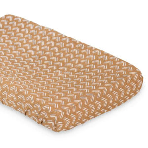 Lulujo Muslin Change Pad Cover (80cm x 40cm) – Mudcloth in UAE