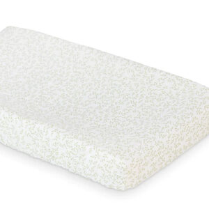 Lulujo Muslin Change Pad Cover(80cm x 40cm) – Greenery in UAE