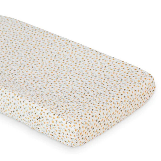 Lulujo Muslin Change Pad Cover(80cm x 40cm)- Vintage Floral in UAE
