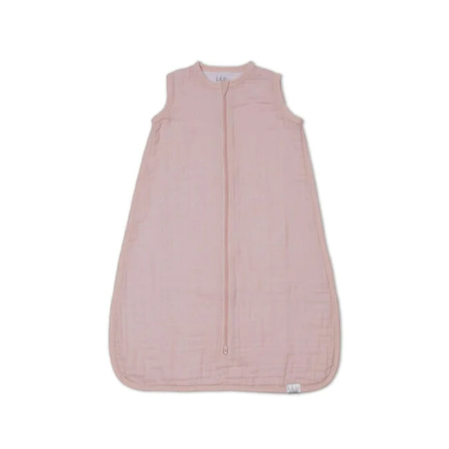 mpy-lo-lj870-01.jpg Lulujo 100% Cotton Muslin Sleep Sack – Ballet Slipper – Size S (0-6 months) in UAE