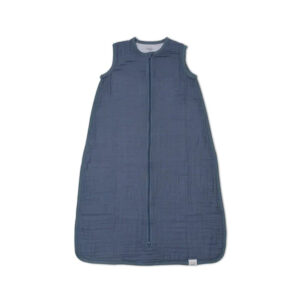 Lulujo 100% Cotton Muslin Sleep sack – Navy Night – Size M (6-12months) in UAE