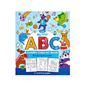 OOLY Toddler Color-In" Book – ABC Amazing Animals in UAE