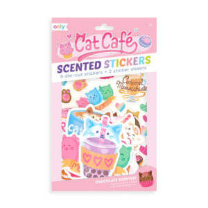 OOLY Scented Scratch Stickers – Cat Caf in UAE