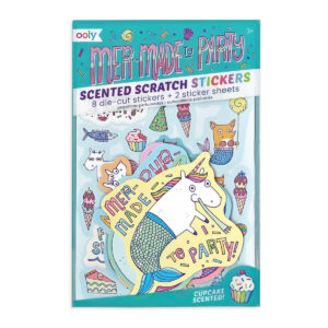 OOLY Scented Scratch Stickers – Mer-Made To Party in UAE