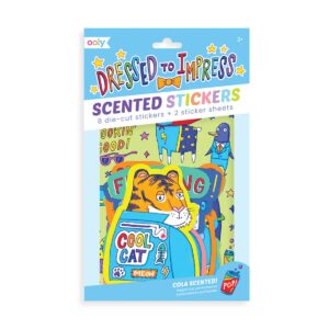 OOLY Scented Scratch Stickers – Dressed To Impress in UAE