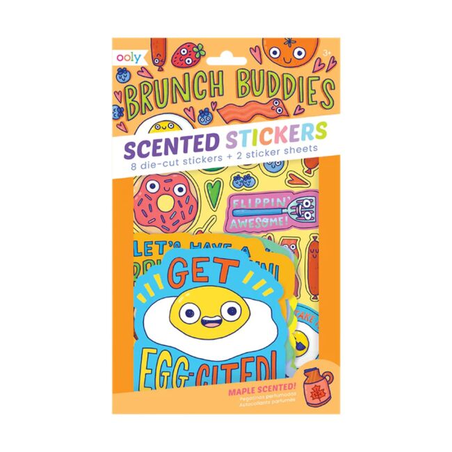 OOLY Scented Scratch Stickers – Brunch Buddies in UAE