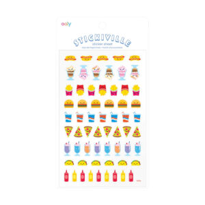 OOLY Stickiville Stickers – Standard – Fast Food in UAE