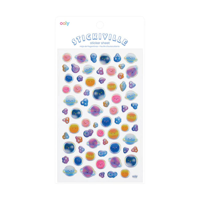OOLY Stickiville Stickers – Standard – Planet Pals in UAE