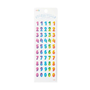 OOLY Stickiville Stickers – Skinny – Rainbow Numbers in UAE