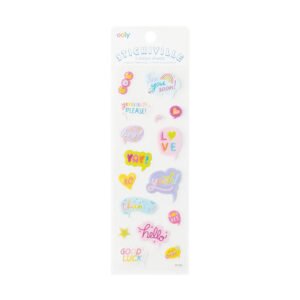 OOLY Stickiville Stickers - Skinny - Cute Thoughts