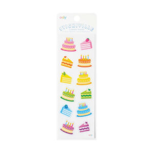 OOLY Stickiville Stickers – Skinny – Birthday Cakes in UAE
