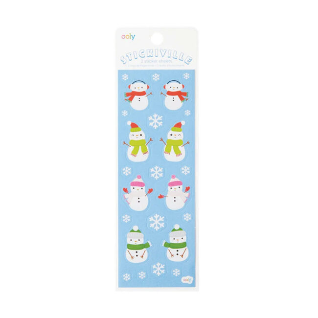OOLY Stickiville Stickers – Skinny – Snow Friends in UAE