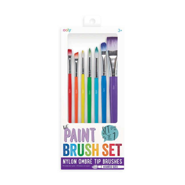 OOLY Lil Paint Brushes – Set of 7 in UAE