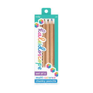 OOLY Kaleidoscope Multi Colored Pencils – Set of 6 in UAE