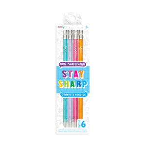 OOLY Stay Sharp Rainbow Pencils – Set of 6 in UAE
