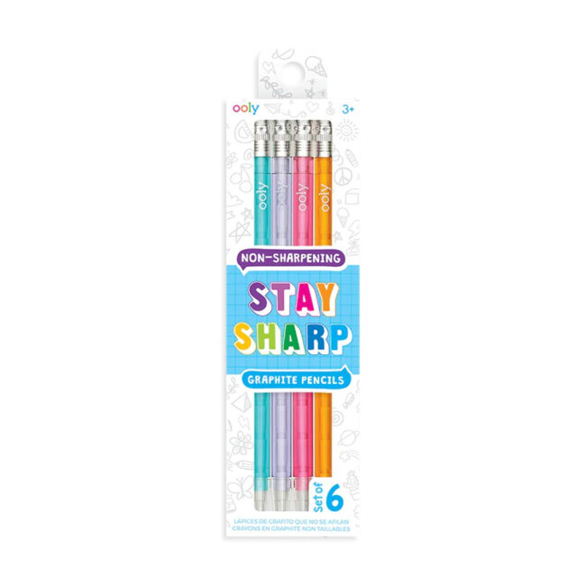 mpy-oy-128-44-01.jpg OOLY Stay Sharp Rainbow Pencils – Set of 6 in UAE