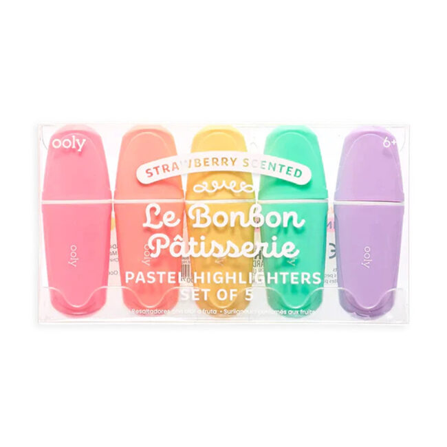 OOLY Le BonBon Patisserie Scented Pastel Highlighters – Set of 5 in UAE
