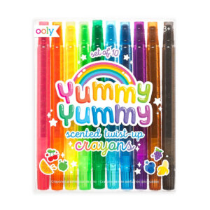 OOLY Yummy Yummy Scented Twist Up Crayons – Set of 10 in UAE