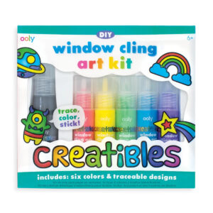 OOLY Creatibles DIY Window Cling Art Kit – 8 PC Set in UAE