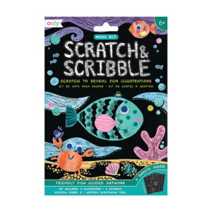 OOLY Mini Scratch & Scribble – Friendly Fish in UAE