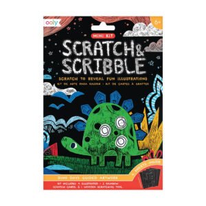 OOLY Mini Scratch & Scribble - Dino Days
