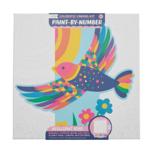 OOLY Colorific Canvas Paint By Number – Brilliant Bird in UAE
