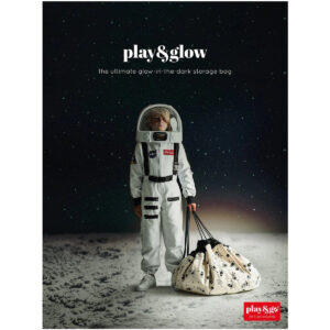 Play and Go Playmat & Storage Bag - Space-Glow In The Dark