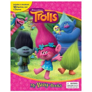 Phidal Dreamworks Trolls My Busy Book - Multi color