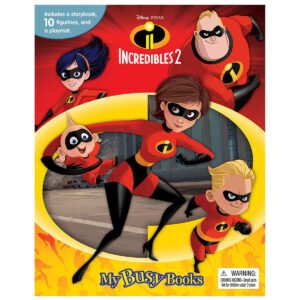 Phidal Disney The Incredibles 2 My Busy Books - Multi color