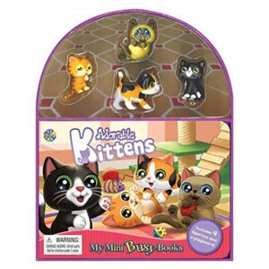 Phidal Adorable Kittens Mini Busy Books - Multi Color
